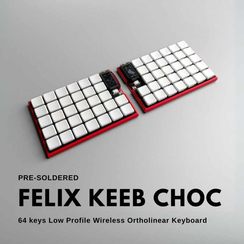 Felix Choc Wireless Split Keyboard