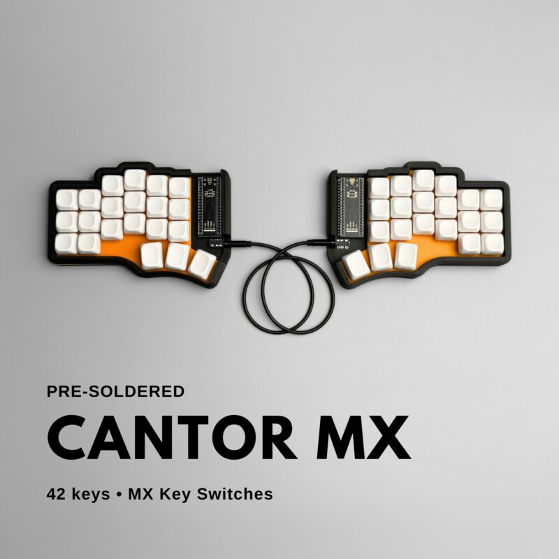 Pre-soldered Cantor MX Keyboard