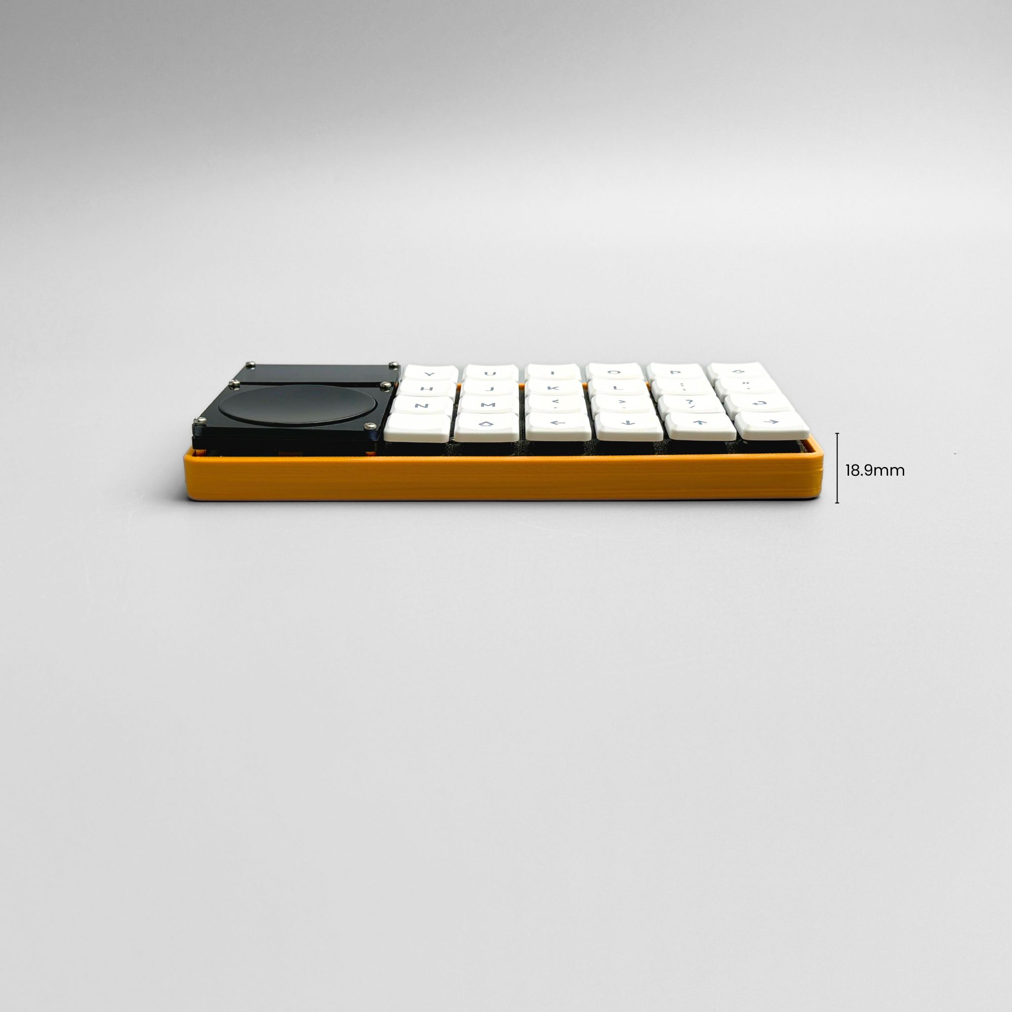 Blank Split keyboard Planck Keyboard with trackpad and rotary